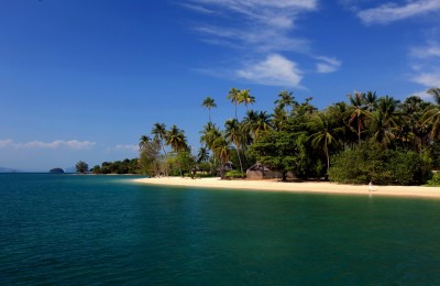 Ngapali Beach and Blue Sky