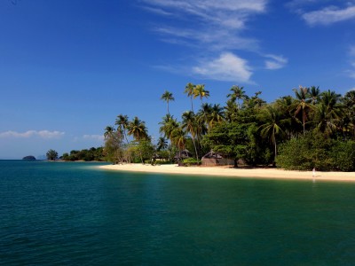 Ngapali Beach and Blue Sky